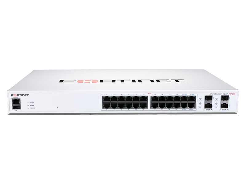 FortiSwitch 124F-FPOE